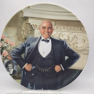 Knowles Daddy Warbucks Annie Collector Plate William Chambers 1982 Limited Ed